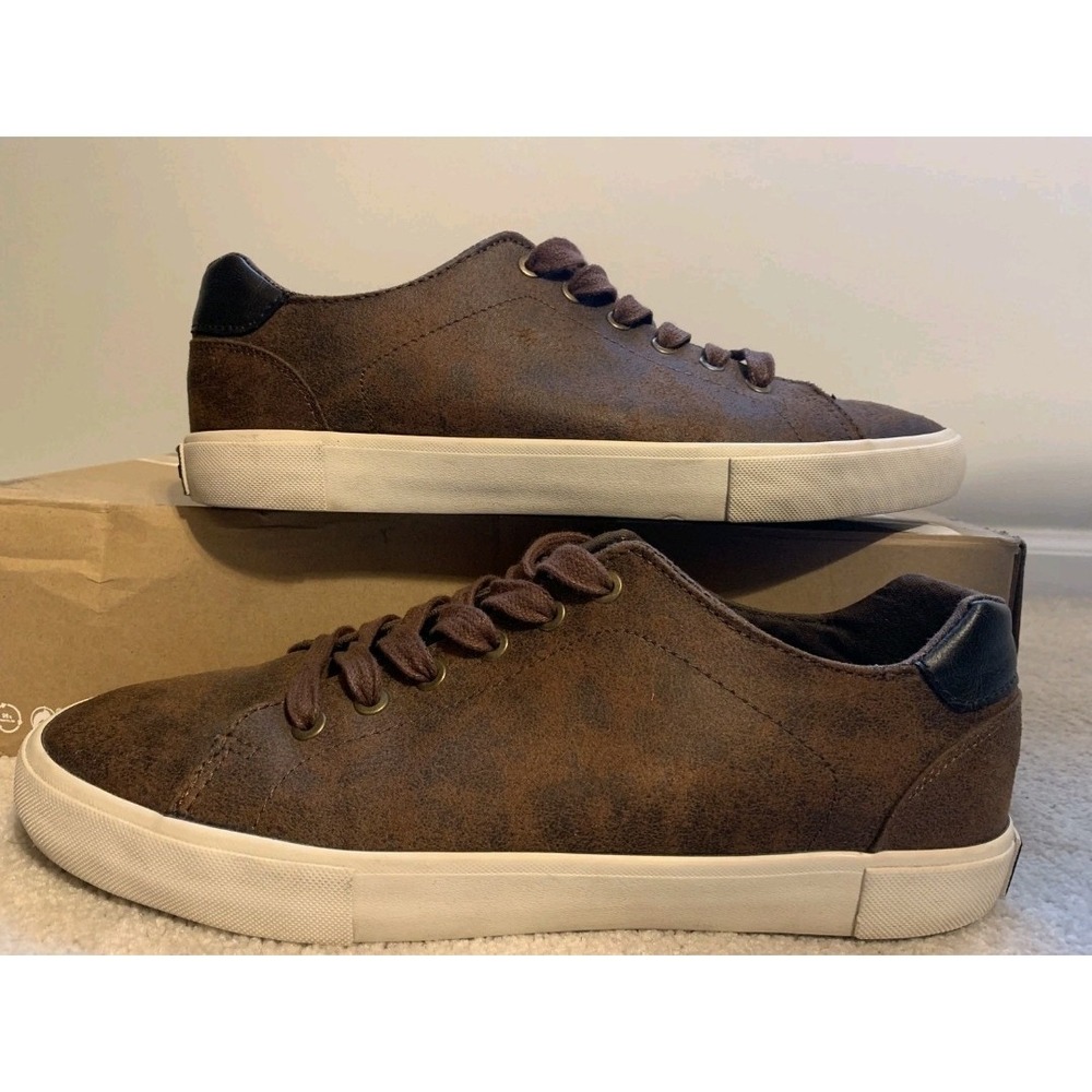 Tommy Hilfiger Pawley Low Top Brown Sneakers Size 10 Style TMPAWLEYS2